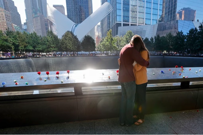 People mourn 9/11