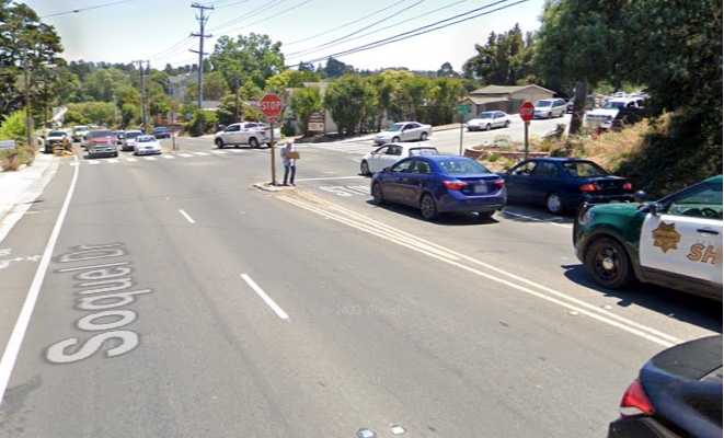 Soquel and Robertson intersection