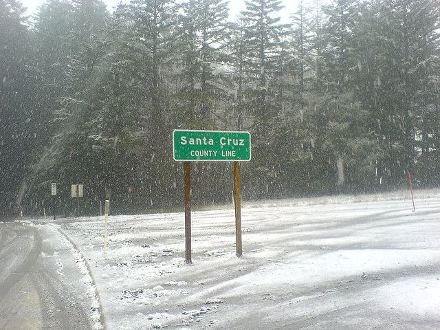 Snow SC County Sign